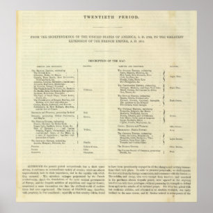 Rijk van Napoleon Bonaparte 1811 AD 2 Poster