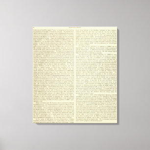 Rijk van Napoleon Bonaparte 1811 AD 5 Canvas Afdruk