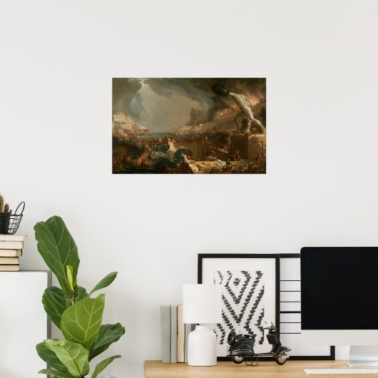 Rijk: Vernietiging Poster (Thuiskantoor)