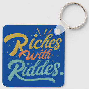 rijkdom aan raadsels sleutelhanger