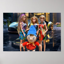 Rijkdom en roem zijn aantrekkelijk. poster