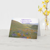 Rijkdom rondom Kaart (Gele Bloem)