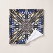 Rijkdom van Zaad Kralen Abstract Patroon Bad Handdoek (Wasdoekje)