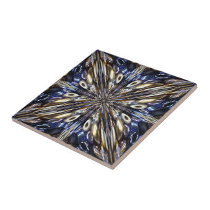 Rijkdom van Zaad Kralen Abstract Patroon Tegeltje