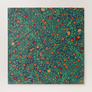 Rijke boomgaard: boompatroon. legpuzzel