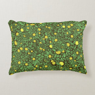 Rijke groene fruit tuin bomen accent kussen
