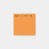 Rijke noten post-it® notes (Voorkant)