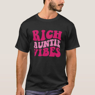 Rijke Tante Vibes Tante Zegt Groovy Kleding T-shirt