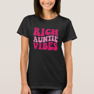 Rijke Tante Vibes Tante Zegt Groovy Kleding T-shirt