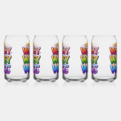 Rijke Whimsy Wit Blikvorm Glas (Links)