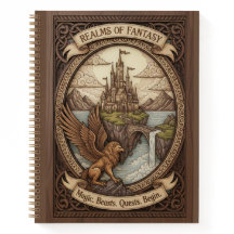 Rijken van Fantasie Griffin Kasteel Houtsnijwerk
