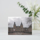 rijksmuseum amsterdam briefkaart (Staand voorkant)