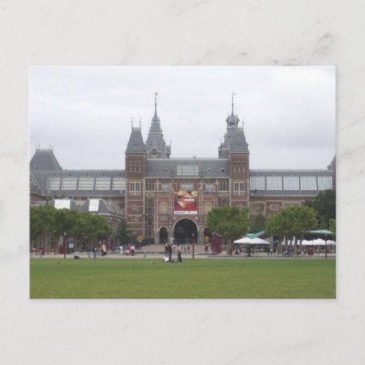 rijksmuseum amsterdam briefkaart (Voorkant)