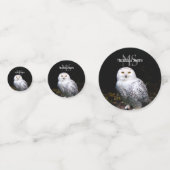 Rijkswintersnuffeluil (monogram) confetti (Achterkanten)