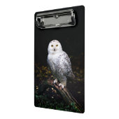 Rijkswintersnuffeluil (monogram) mini klembord (Angled2)