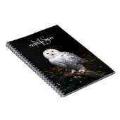 Rijkswintersnuffeluil (monogram) notitieboek (Rechterzijde)