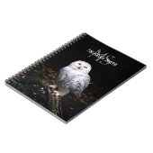 Rijkswintersnuffeluil (monogram) notitieboek (Linkerzijde)