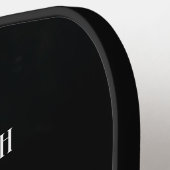 Rijkswintersnuffeluil (monogram) pickleball paddle (Links Detail)