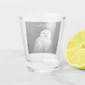 Rijkswintersnuffeluil (monogram) shot glas (Achterkant)