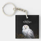 Rijkswintersnuffeluil (monogram) sleutelhanger (Voorkant)