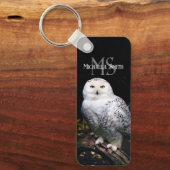Rijkswintersnuffeluil (monogram) sleutelhanger (Voorkant)