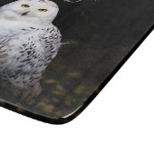 Rijkswintersnuffeluil (monogram) snijplank (Hoek)