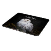 Rijkswintersnuffeluil (monogram) snijplank (Hoek)