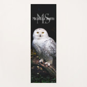 Rijkswintersnuffeluil (monogram) yogamat (Voorkant)