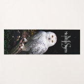 Rijkswintersnuffeluil (monogram) yogamat (Voorkant (horizontaal))