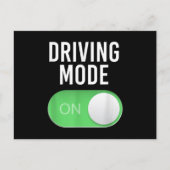 Rijmodus op 16-jarige nieuwe bestuurdersplaats aankondigingskaart (Voorkant)