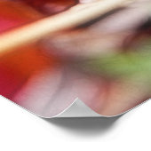 Rijn in de lentestuin poster (Hoek)