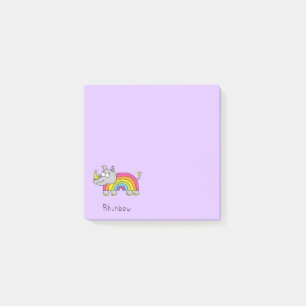 Rijnboeg-regenboogNoten Paars Post-it® Notes