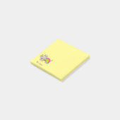 Rijnboeg Rijn Regenboog Geel Post-it® Notes (Schuin)
