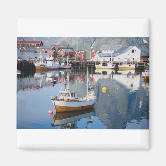 Rijndorp, Lofoten, Noorwegen Magneet