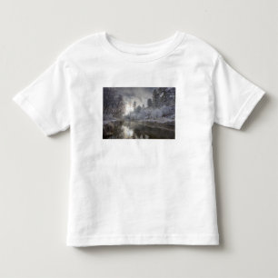 Rijp langs een moeras bij Kelly Island Kinder Shirts