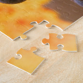 Rijpe druif in wijngaard legpuzzel (Zijkant)