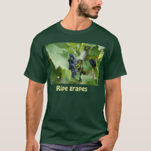 Rijpe druiven t-shirt
