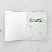 Rijpe Mango Fruit Gepersonaliseerde Verjaardag Sja Kaart (Binnen)