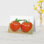 rijpe tomaten - jubileum kaart (Gele Bloem)