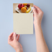 Rijpe vruchten flyer (Hand)