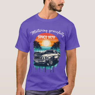 Rijpend met grace sinds 1979 Klassieke carrière vr T-shirt