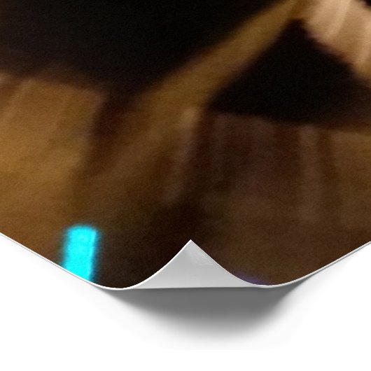 rijping van straatverlichting poster (Hoek)