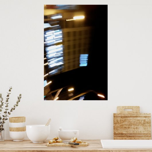 rijping van straatverlichting poster (Keuken)