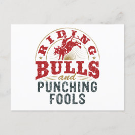 Rijpstieren en Punch Fools Briefkaart