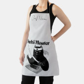 Rijst en glans, sushi kat schort (Insitu)