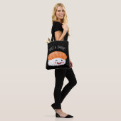Rijst en Shine Kawaii Sushi canvas tas (Op model)