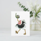 Rijst in de moeras briefkaart (Staand voorkant)