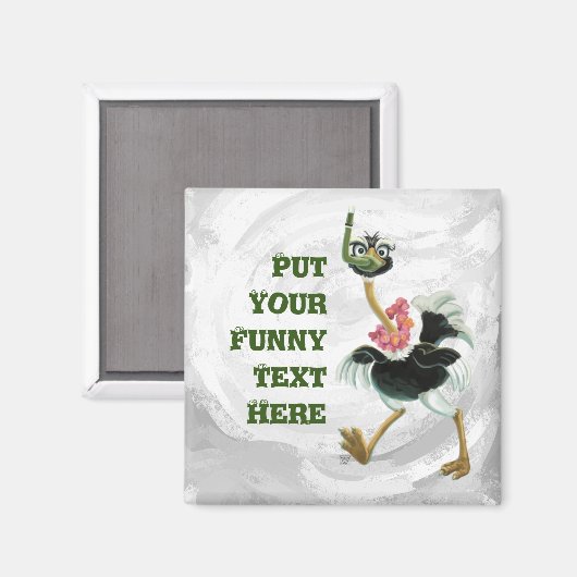 Rijst in de moeras magneet (Voorkant / Achterkant)