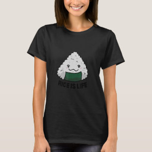 Rijst: Levensrijst Chinese Aziatische voedselkreef T-shirt