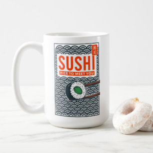 Rijst om je te ontmoeten koffiemok
